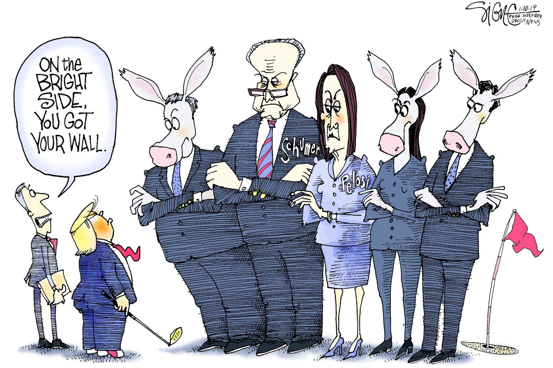Signe Wilkinson editorial cartoon